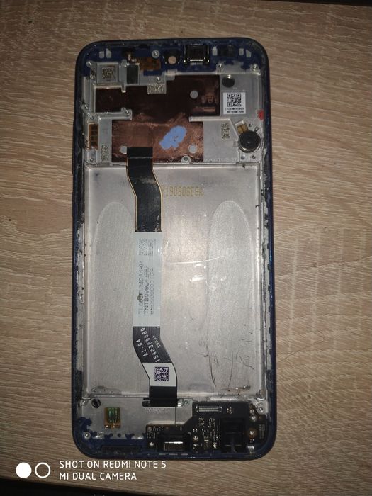Дисплей Xiaomi Redmi note 8 з нижньою палатою