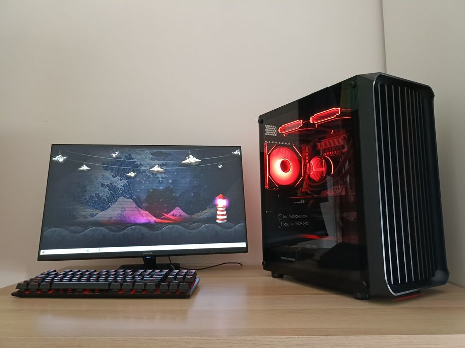 Torre Gaming com Watercooler | AMD RX6600 | Garantia