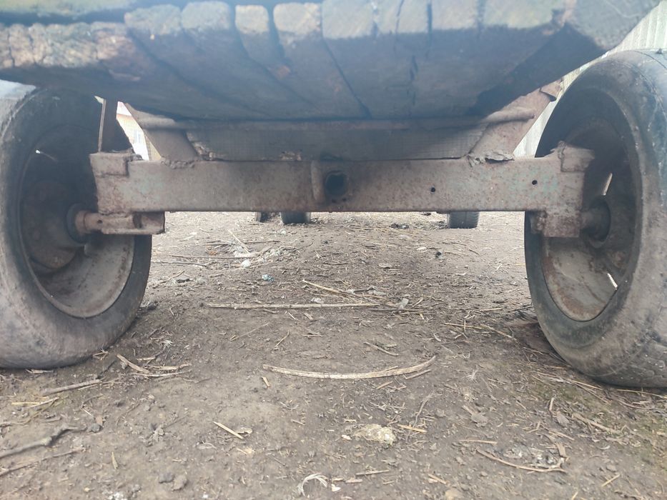 Віз , підвода з автомобільним прицепним