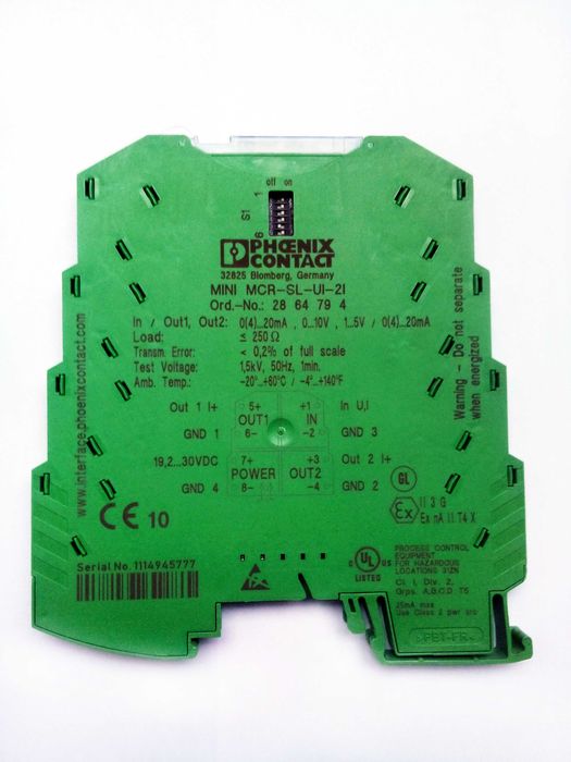 Signal duplicator - MINI MCR-SL-UI-2I-NC (Phoenix contact)