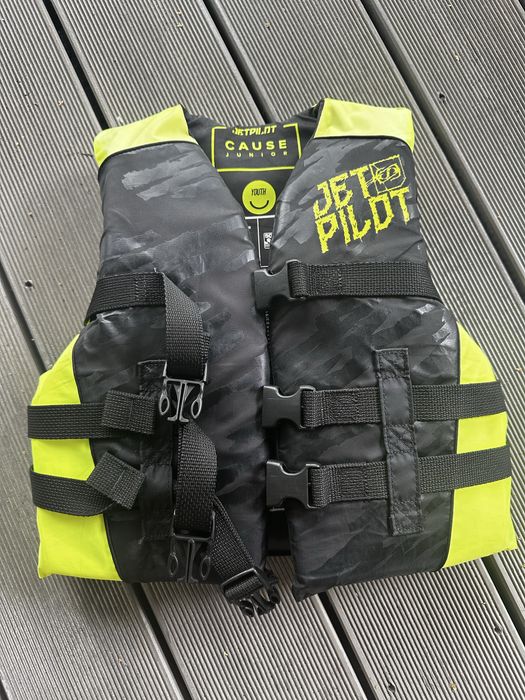 Kalizelka asekuracyjna JetPilot youth dziecieca 140cm 8-10 lat
