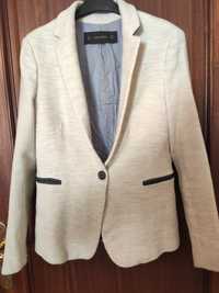 Blazer Zara cinza