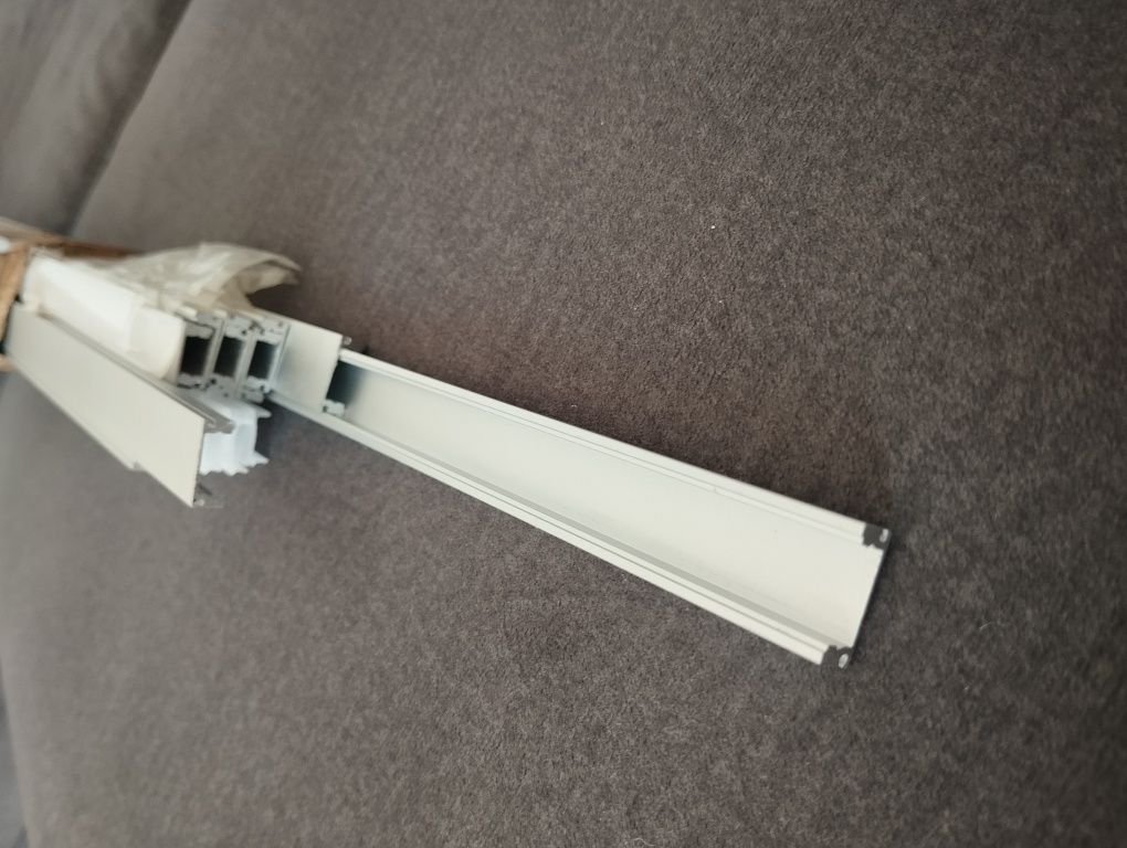 Szyna/listwa do taśm LED, aluminium. 10 metrów, nowe.