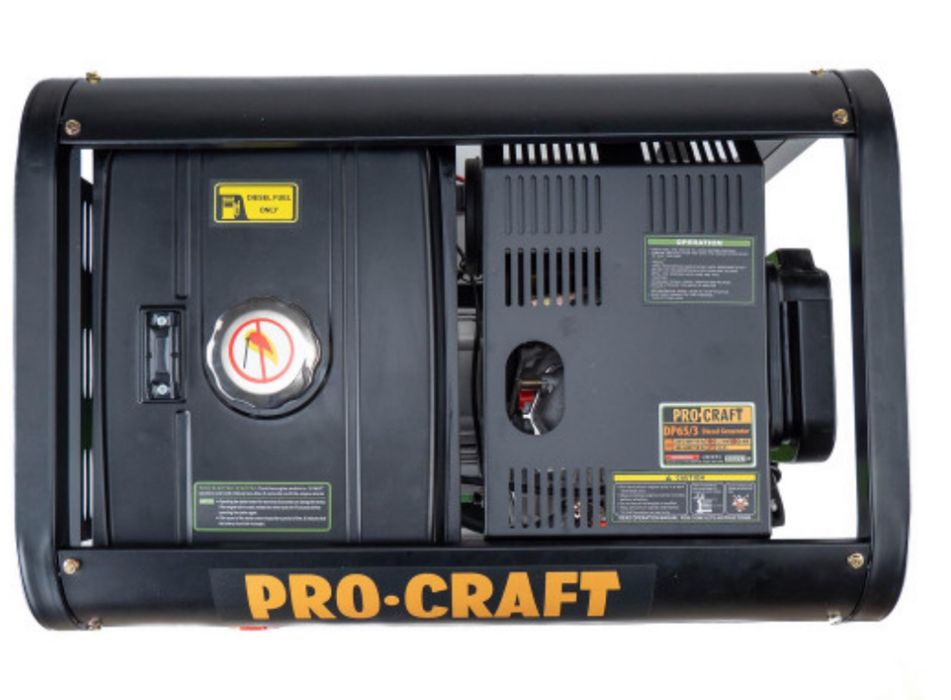 Генератор дизельний Procraft DP65/3