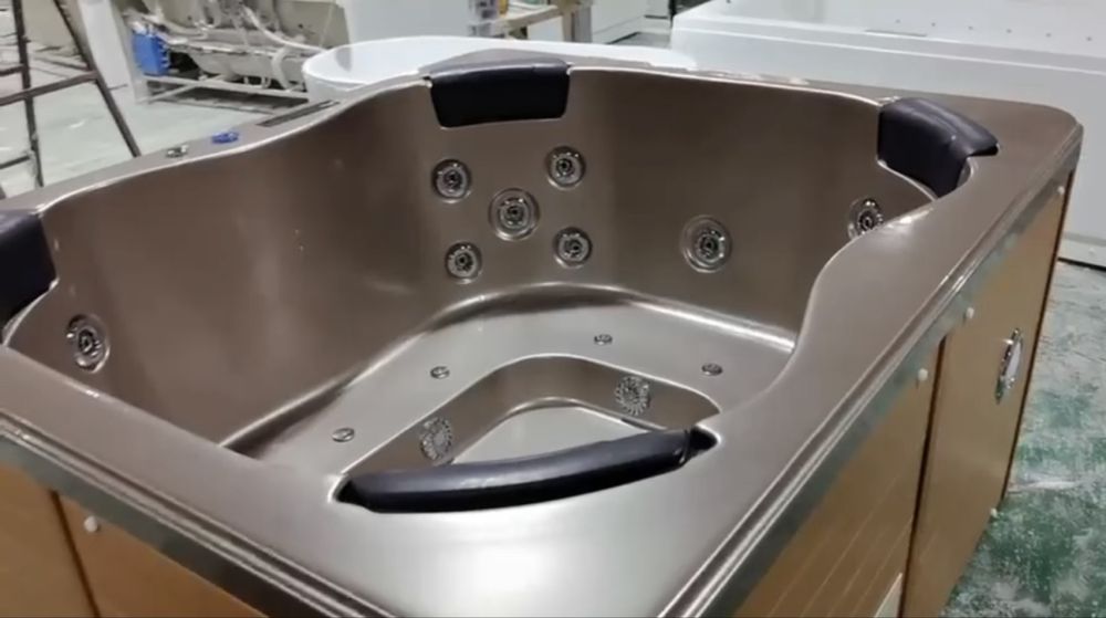 Jacuzzi caloroczne akrylowe 180 x 160 x 90m