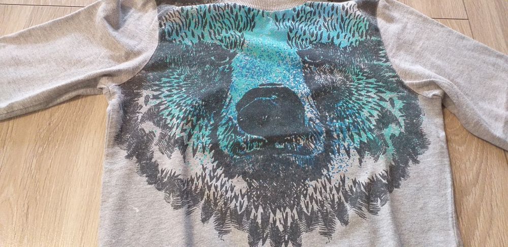 Bluzka Coccodrillo , bluzka rozmiar 122, koszulka z długim rękawem Cdr