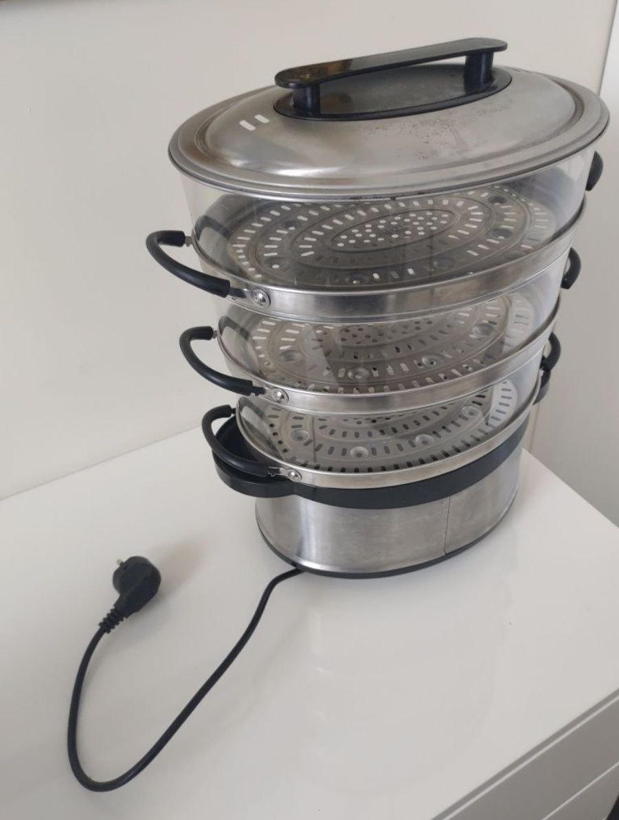 Parowar Clatronic DG 3083 Profi Cook ze stali