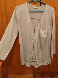 Blusa cinza claro Pull&Bear - tamanho S / 36