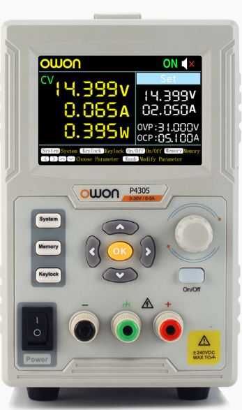 OWON P4305 - лабораторный блок питания