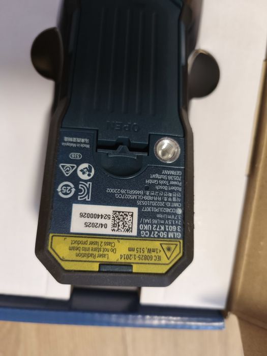 Рулетка лазерна BOSCH GLM50-27CG зелений промінь