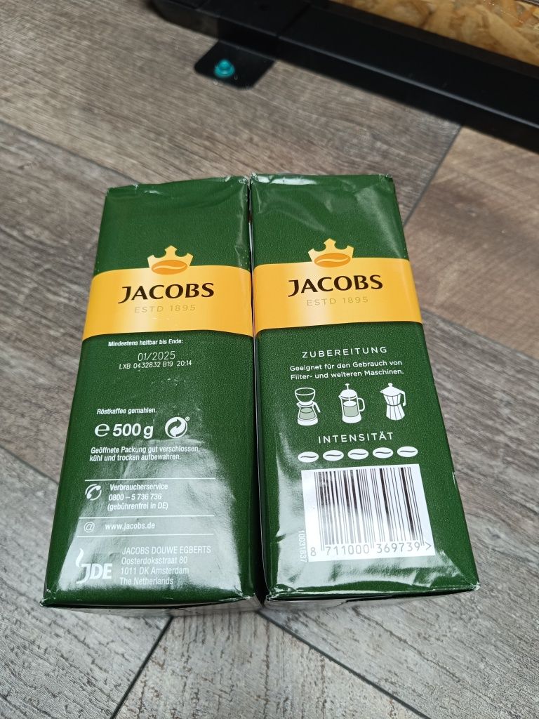 Kawa Jacobs Kräftig 2x 500 g Holandia