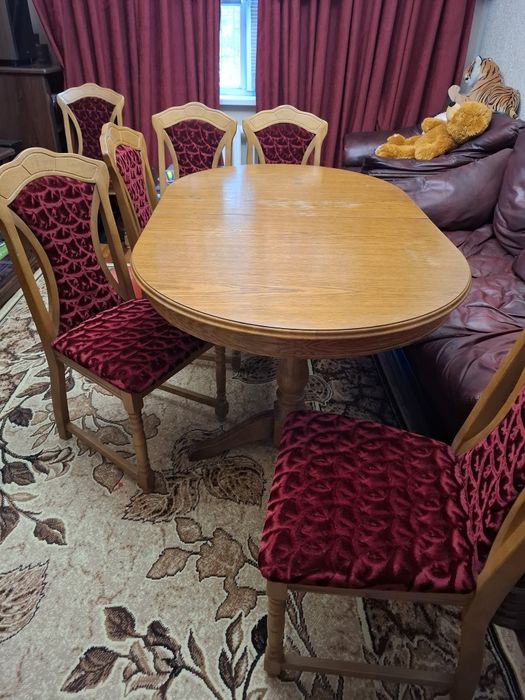 СТІЛ Дубовий розкладний