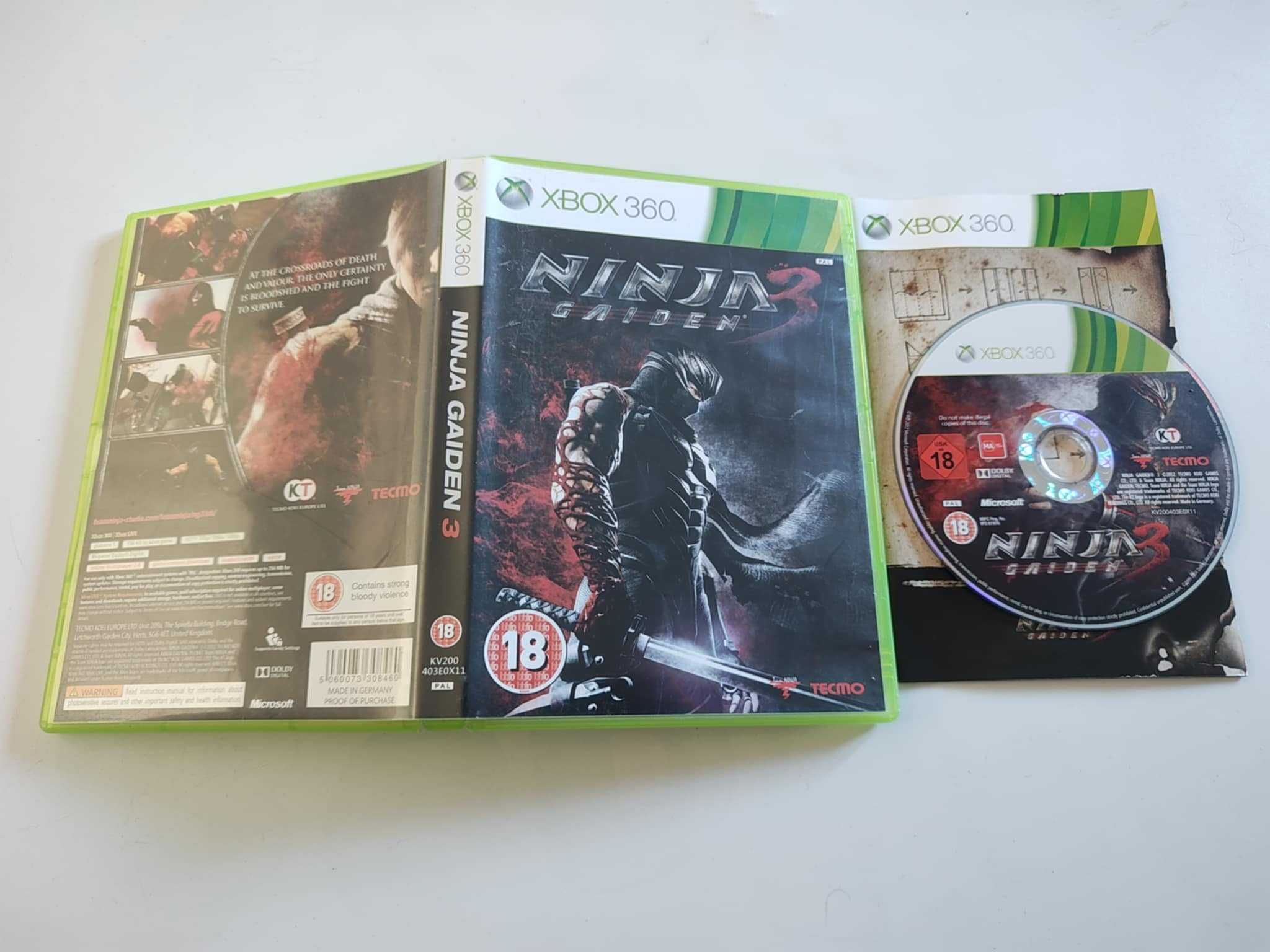 Xbox 360 gra Ninja 3 Gaiden