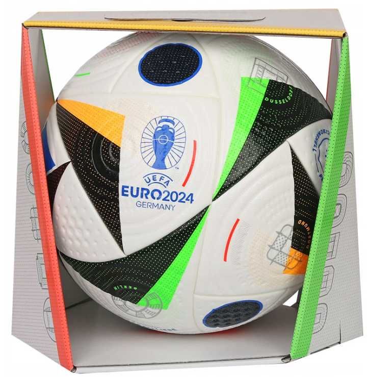 OFICJALNA PIŁKA Meczowa Euro 2024 Adidas FUSSBALLLIEBE r. 5 IQ3682