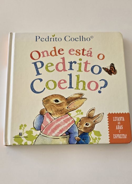 Livro "Onde está o Pedrito Coelho?"