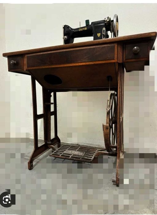 Máquina de costura antiga