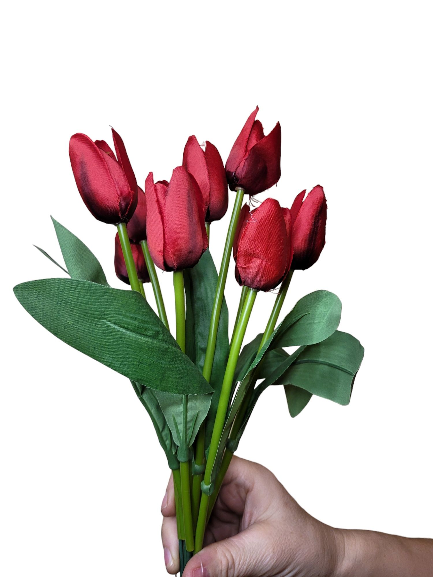 Tulipany, bukiet z tulipanów , kwiaty sztuczne , wiosenne kwiaty