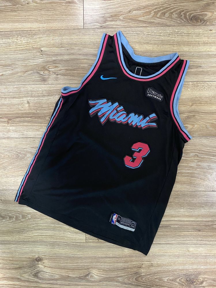 майка nike nba Miami Heat Wade #3