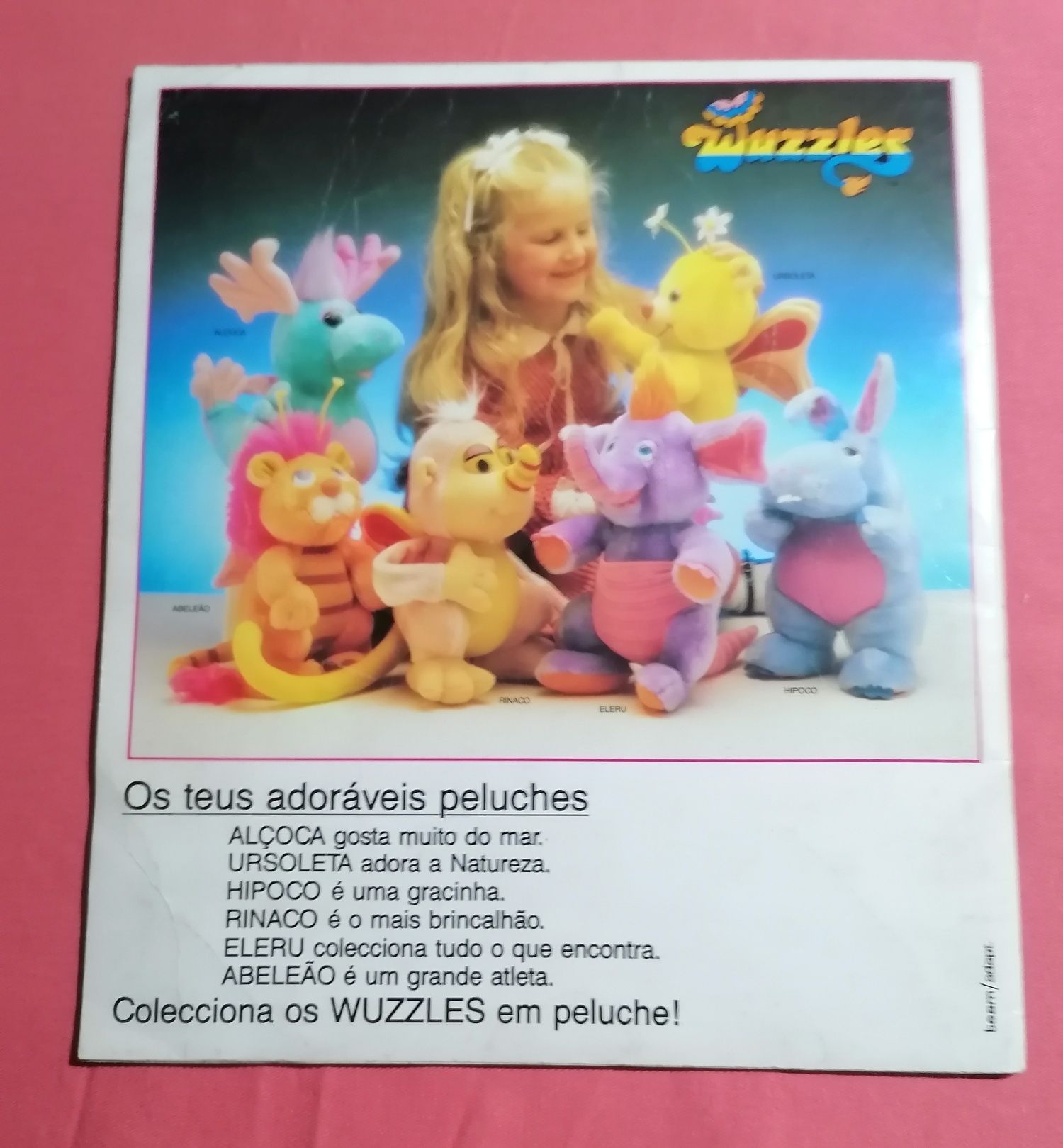 Caderneta "WUZZLES"