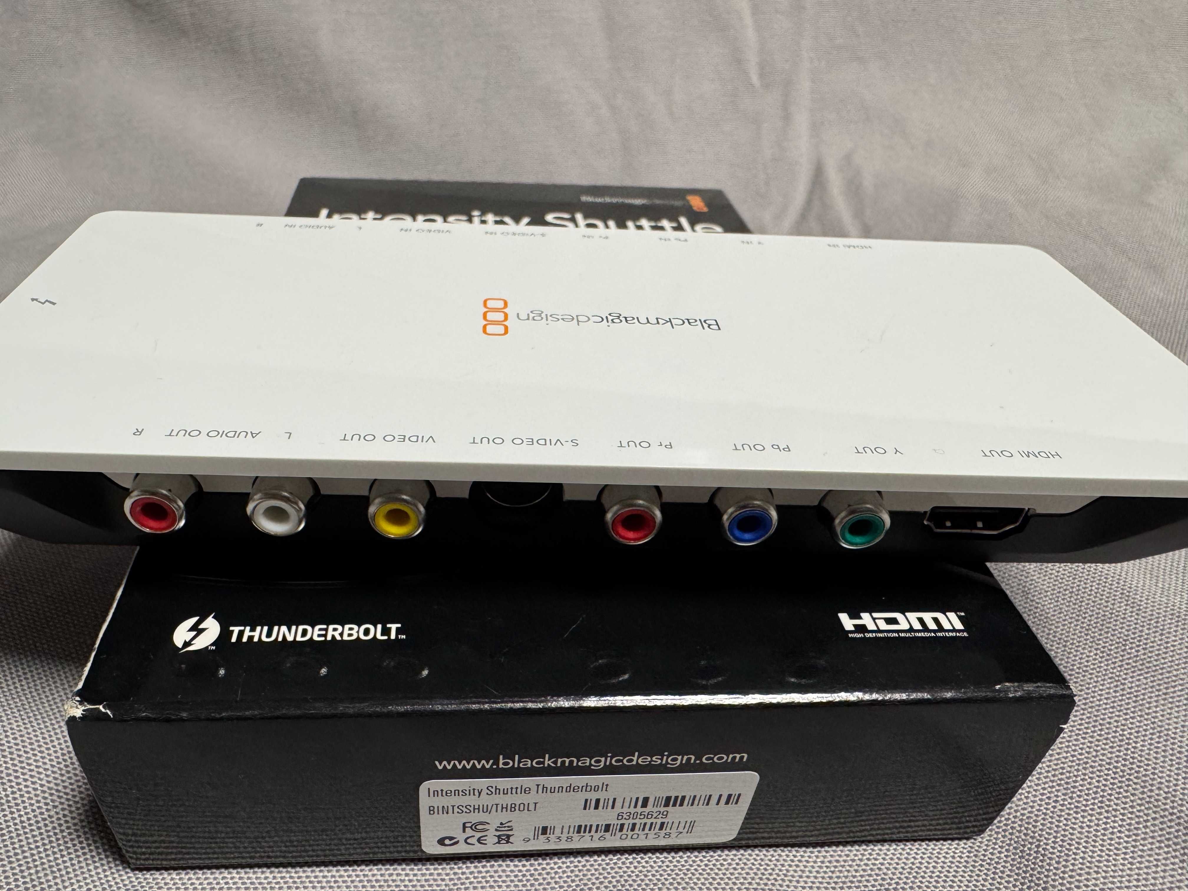 Blackmagic Design Intensity Shuttle Thunderbolt - zgrywanie VHS