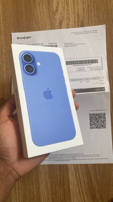 Iphone 16 128GB Novo Selado