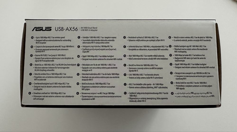 USB-адаптер мережі WiFi Asus USB-AX56