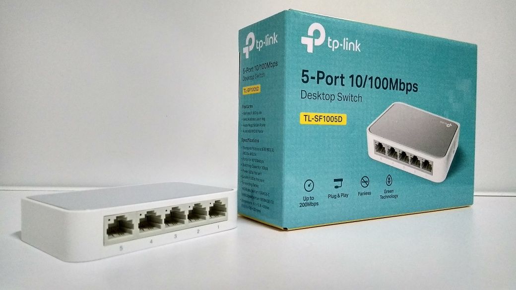 Switch TP-Link 5 Ports 10/100 Mbps
