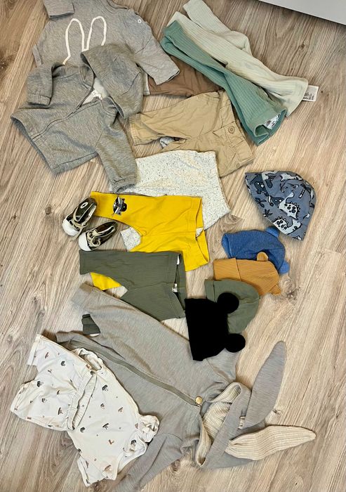 Mega paka 62 na jesień zimę głównie h&m dla chłopca okazja! 63 sztuki