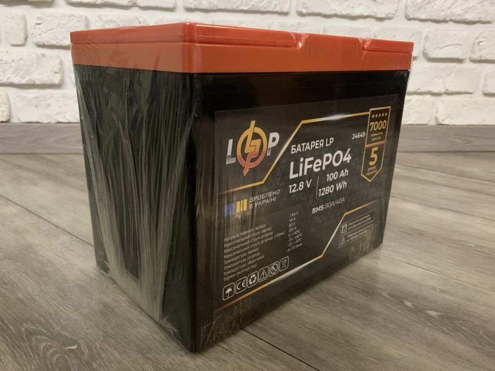 Літієвий акумулятор LiFePO4 12,8V 1000Ah Аккумулятор литий для ИБП ДБЖ