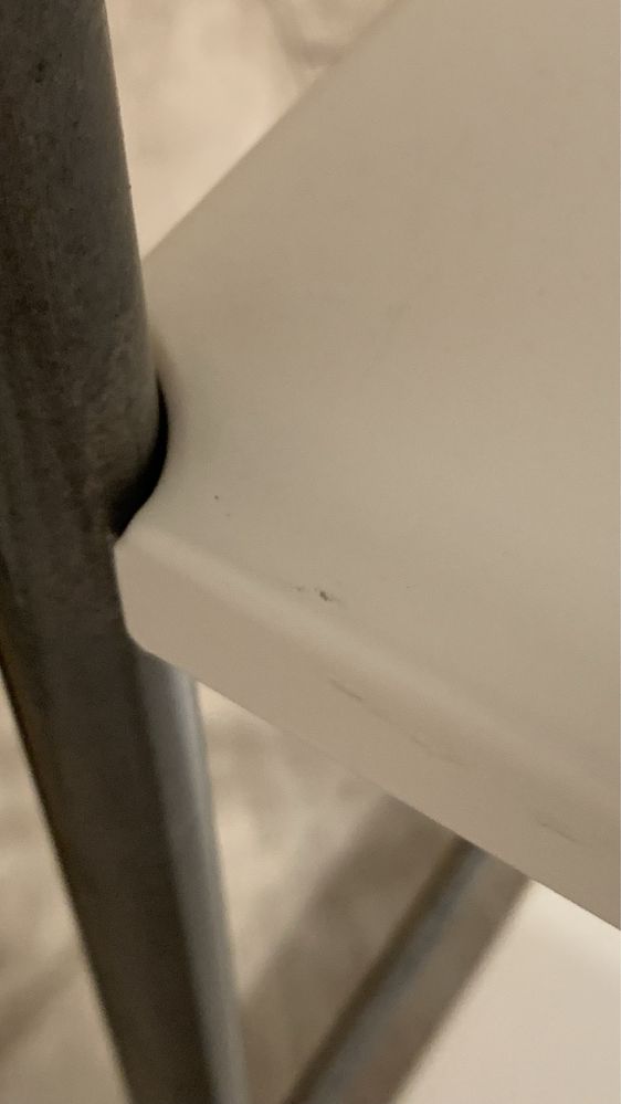 Wózek Ikea Bygel biały stan badzo dobry