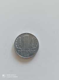 Moneta 1 pfennig 1968r