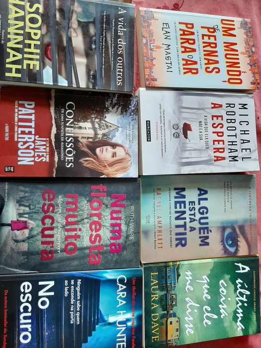 Livros variados suspense