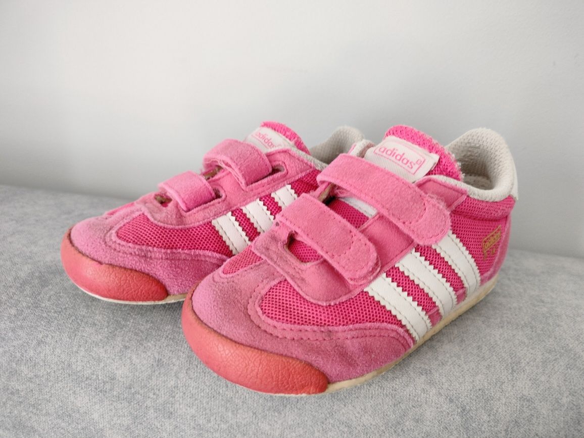 Buty sportowe adidas adidasy 22 dla dziewczynki różowe