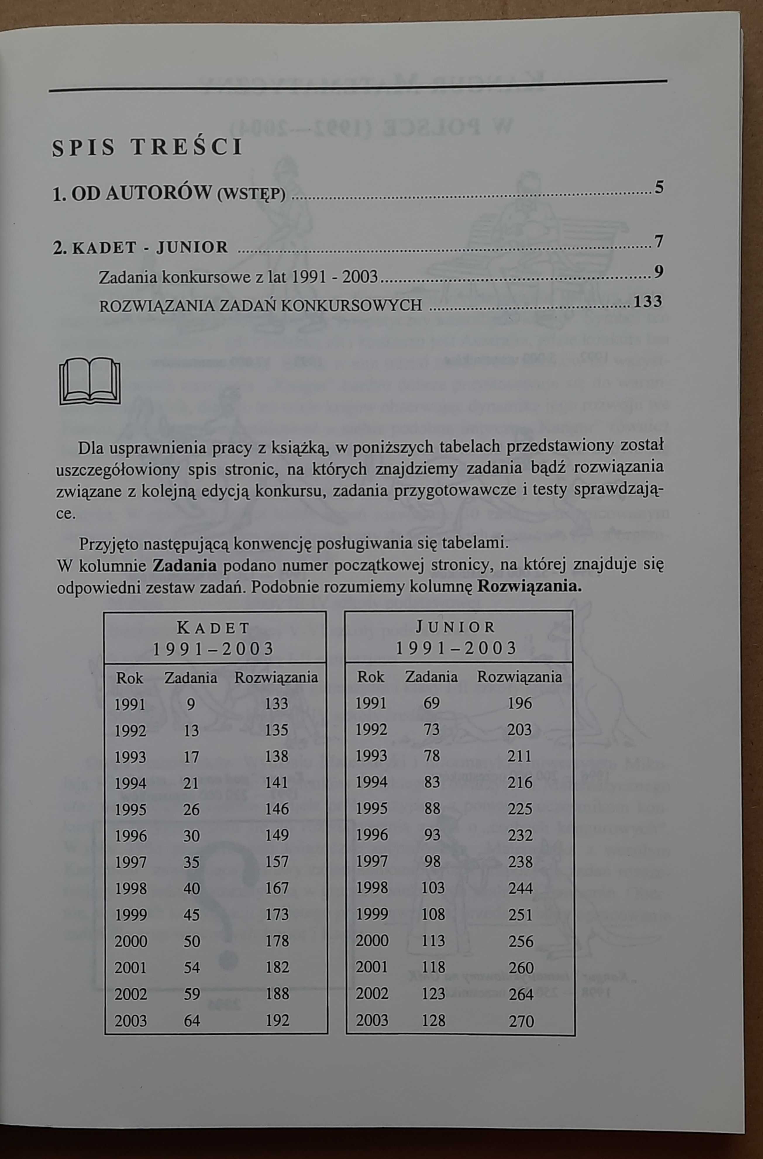 Książka MATEMATYKA Z WESOŁYM KANGUREM - książka niebieska #2