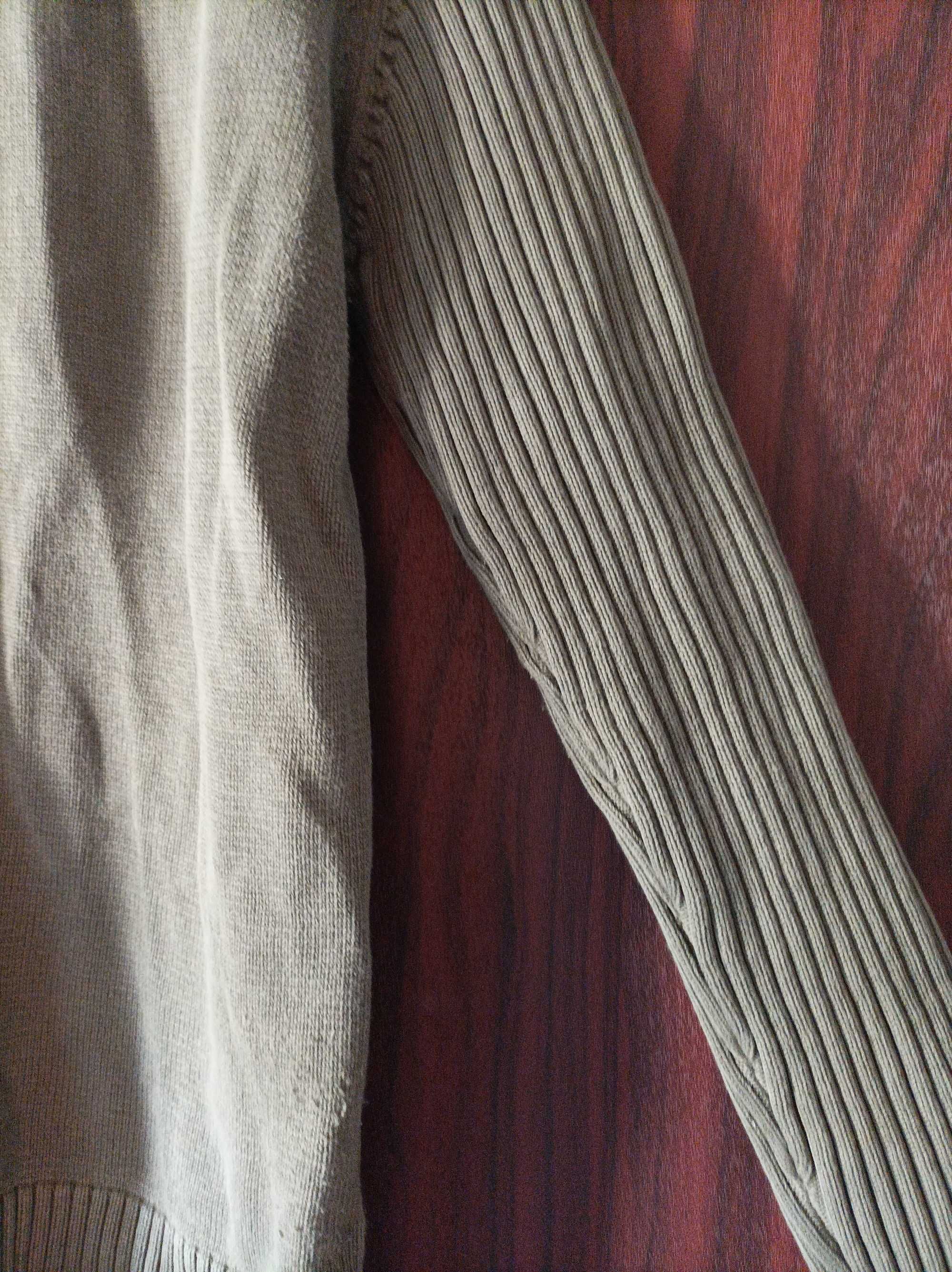Sweter oliwkowy H&M rozm M