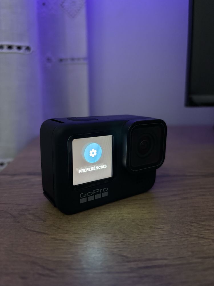 GoPro Hero 9 Black Impecável com Kit Completo de Suportes