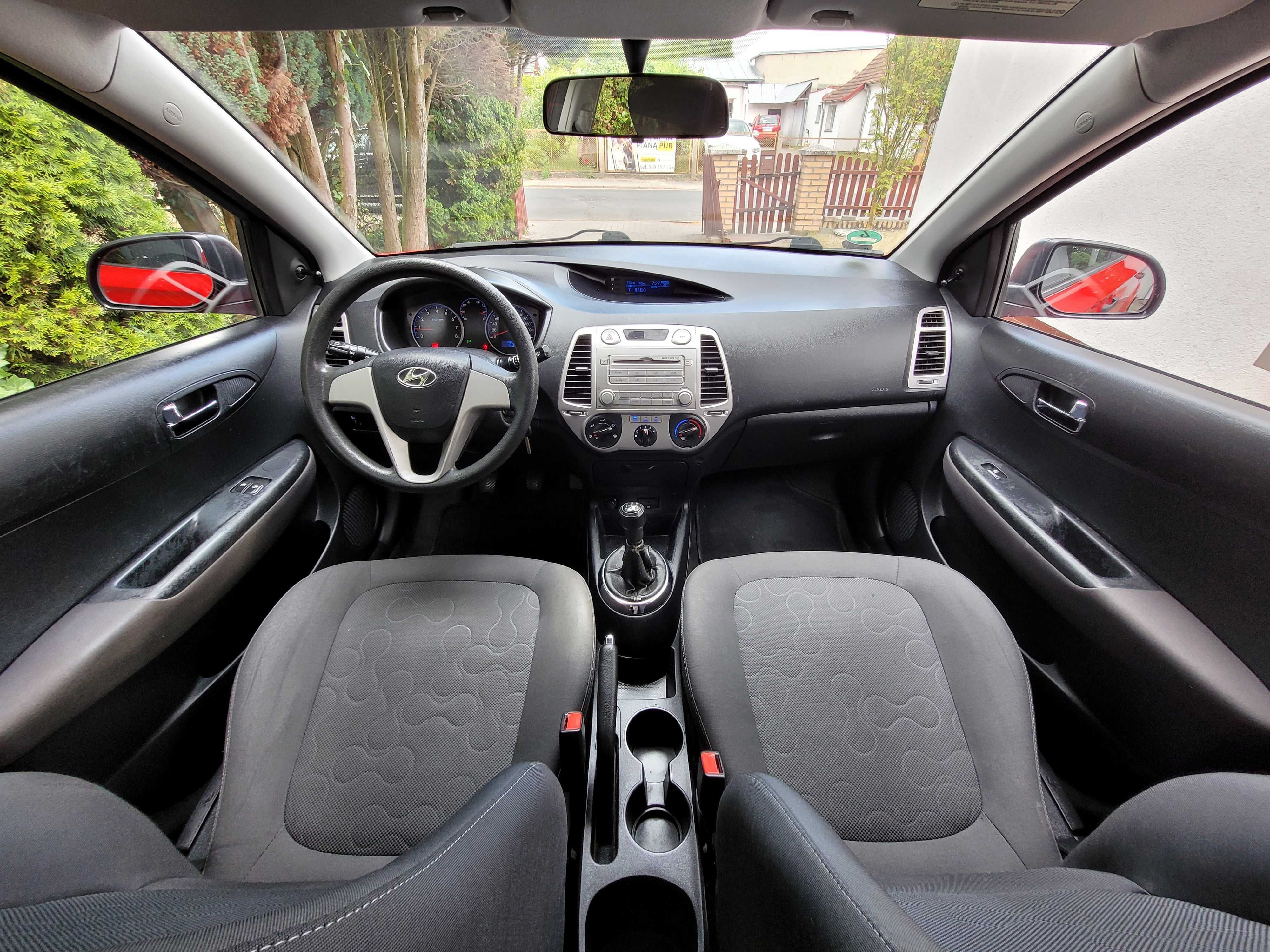 Hyundai i20 1.2 Benzyna 78 KM Opłacony Klimatyzacja Oszczędny Zadbany