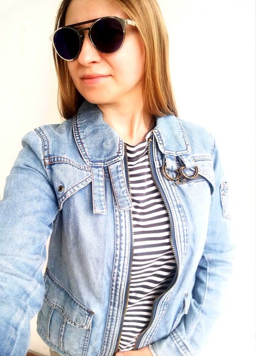 Kurtka dżinsowa pilotka Marc Jacobs
