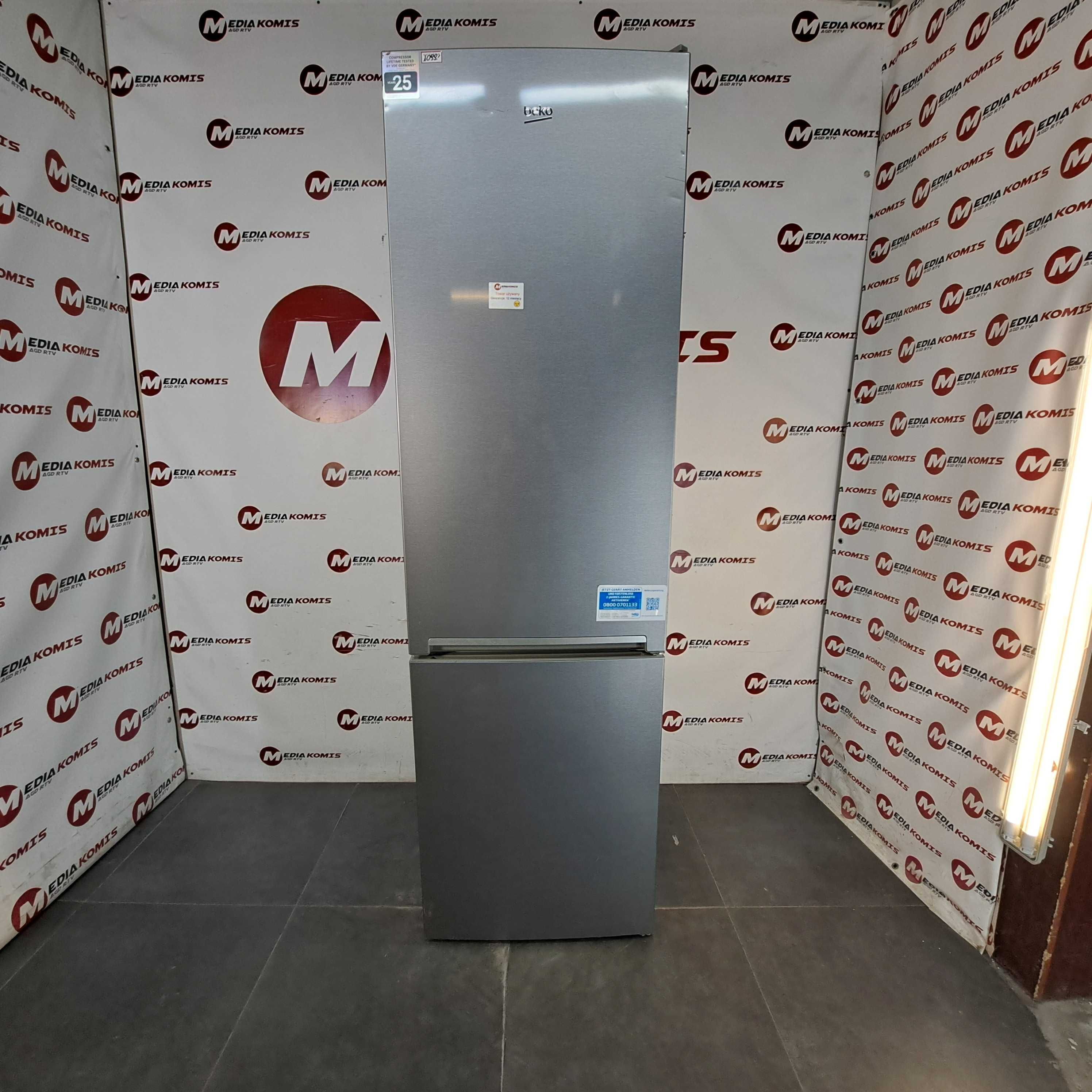 Lodówka Beko RCSA 406K60XBN [12m-cy gwar] C/202,5cm wys/386lit/35dB