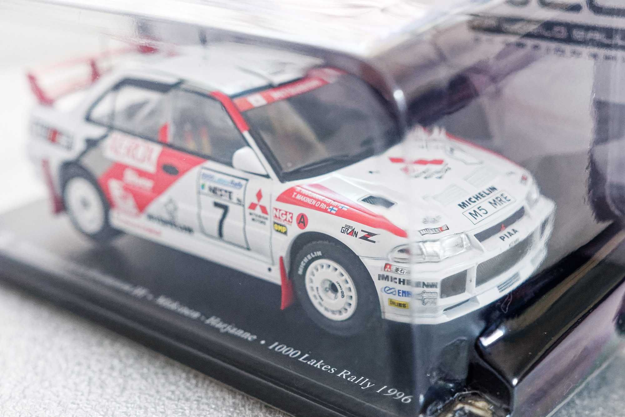 MITSUBISHI LANCER EVO III 1:24 Hachette WRC 1996 Tommi Makinen