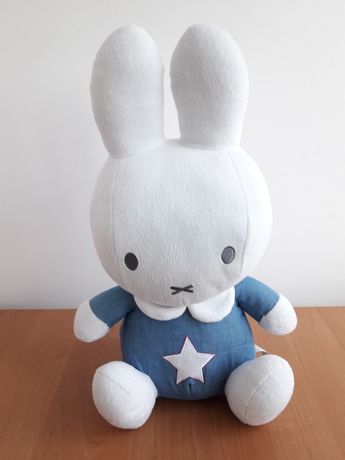 Большая мягкая игрушка погремушка кролик Nijntie (оригинал) 40 см