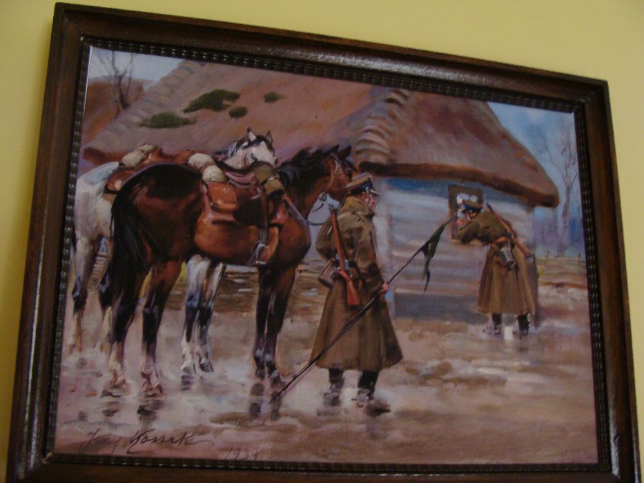 Obraz znanego polskiego malarza sprzedam