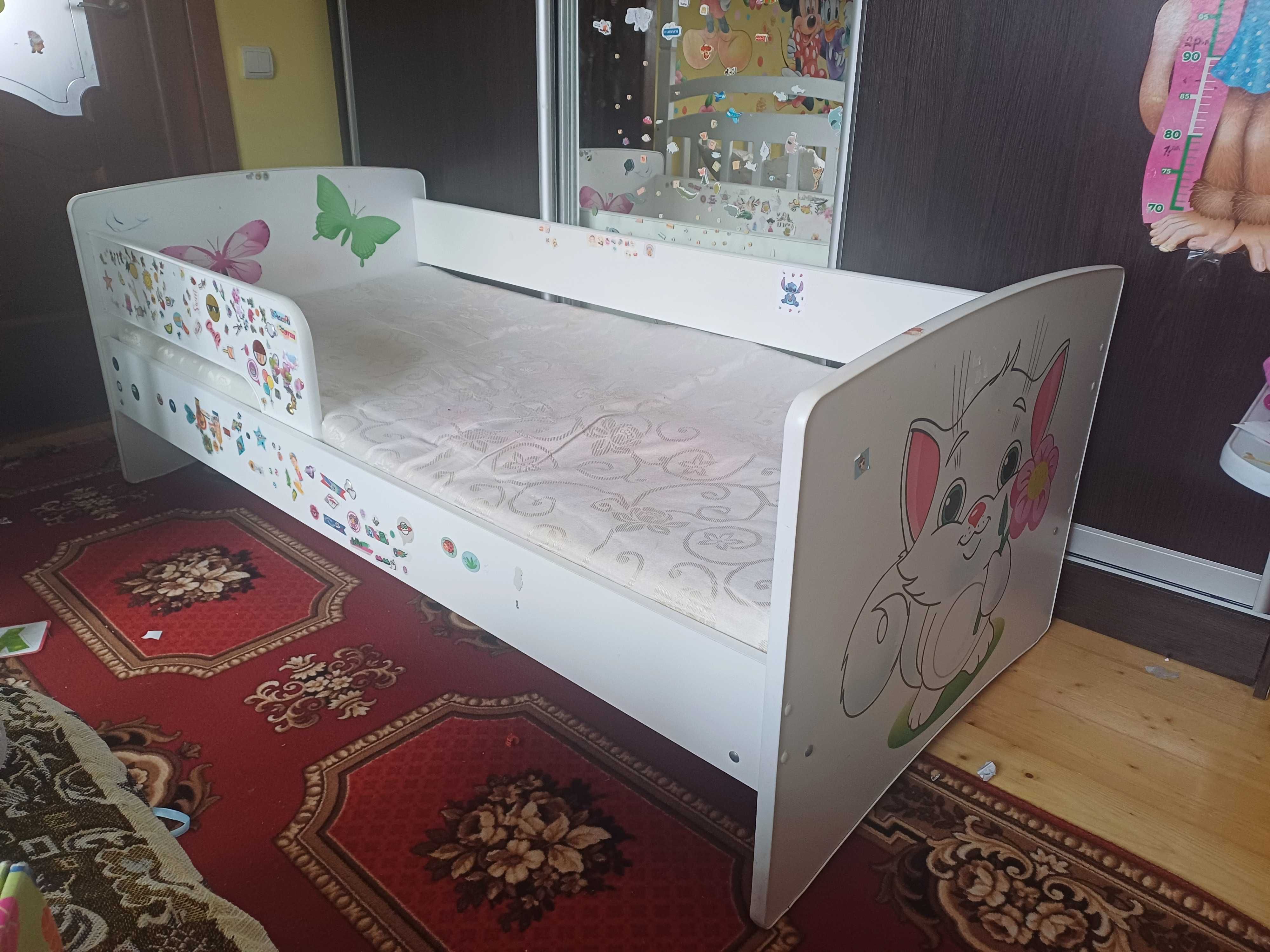 ліжко б/у дитяче 173×80