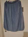 Spódnica jeans letni kieszenie roz 40