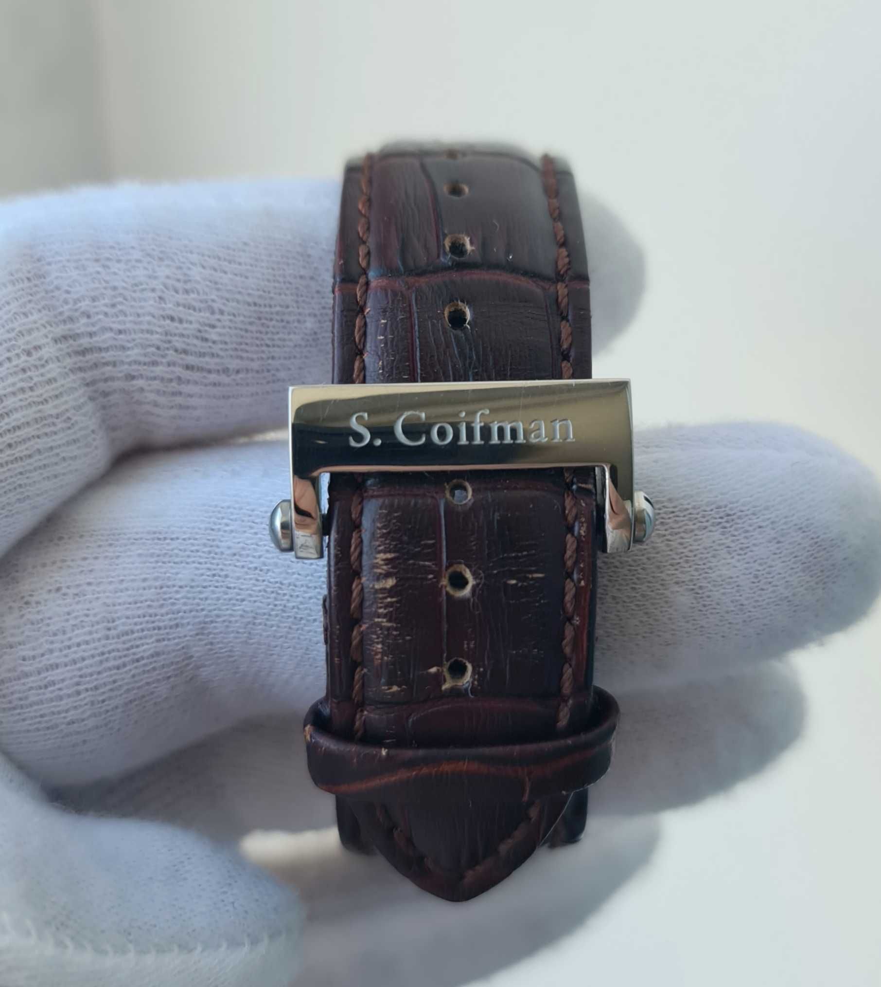 Чоловічий годинник часы S.Coifman SC0360 Swiss Made