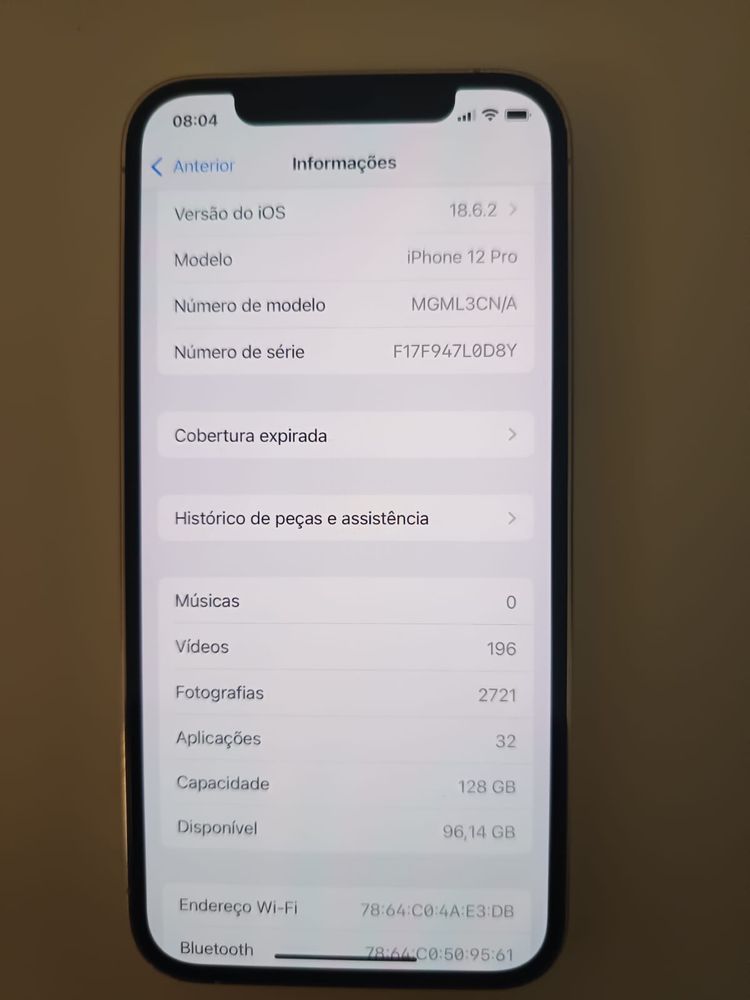 Iphone 12 Pro 128g como novo