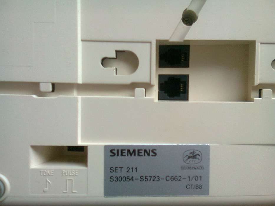 Telefone Siemens novo