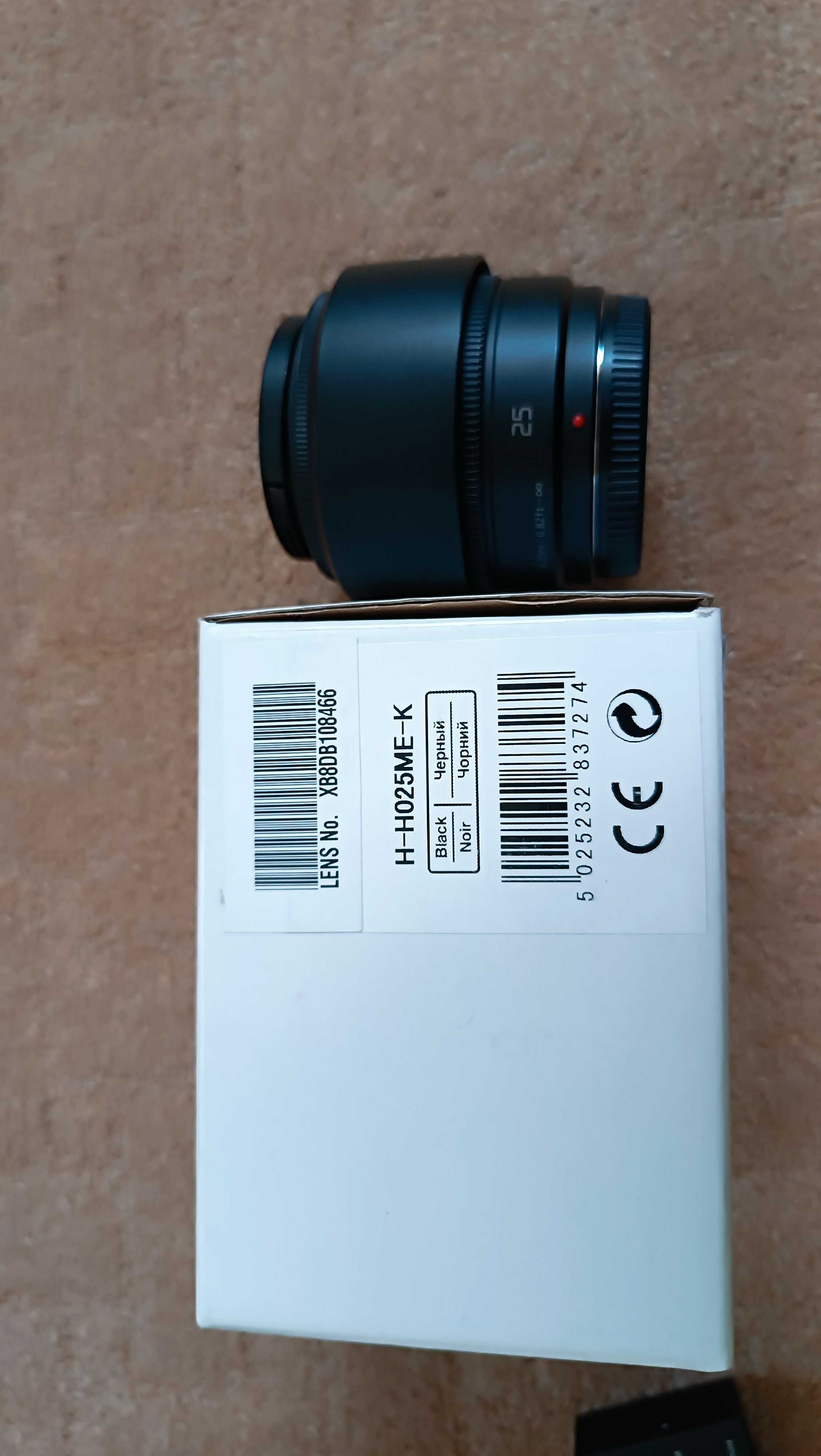 Продаю Panasonic lumix DMC-G80+ об’єктив G 12-60 kit +  G 25 mm f/1.7