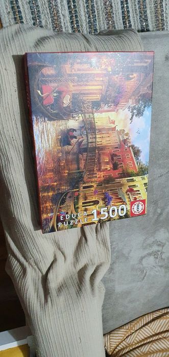 Puzzles com 1500 peças bom estado