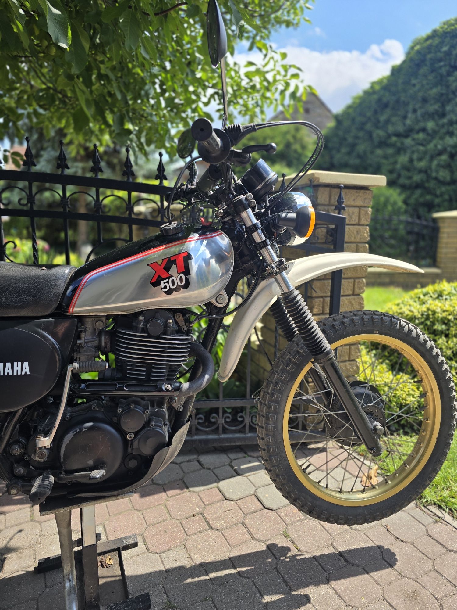 Yamaha XT500 81r klasyk enduro